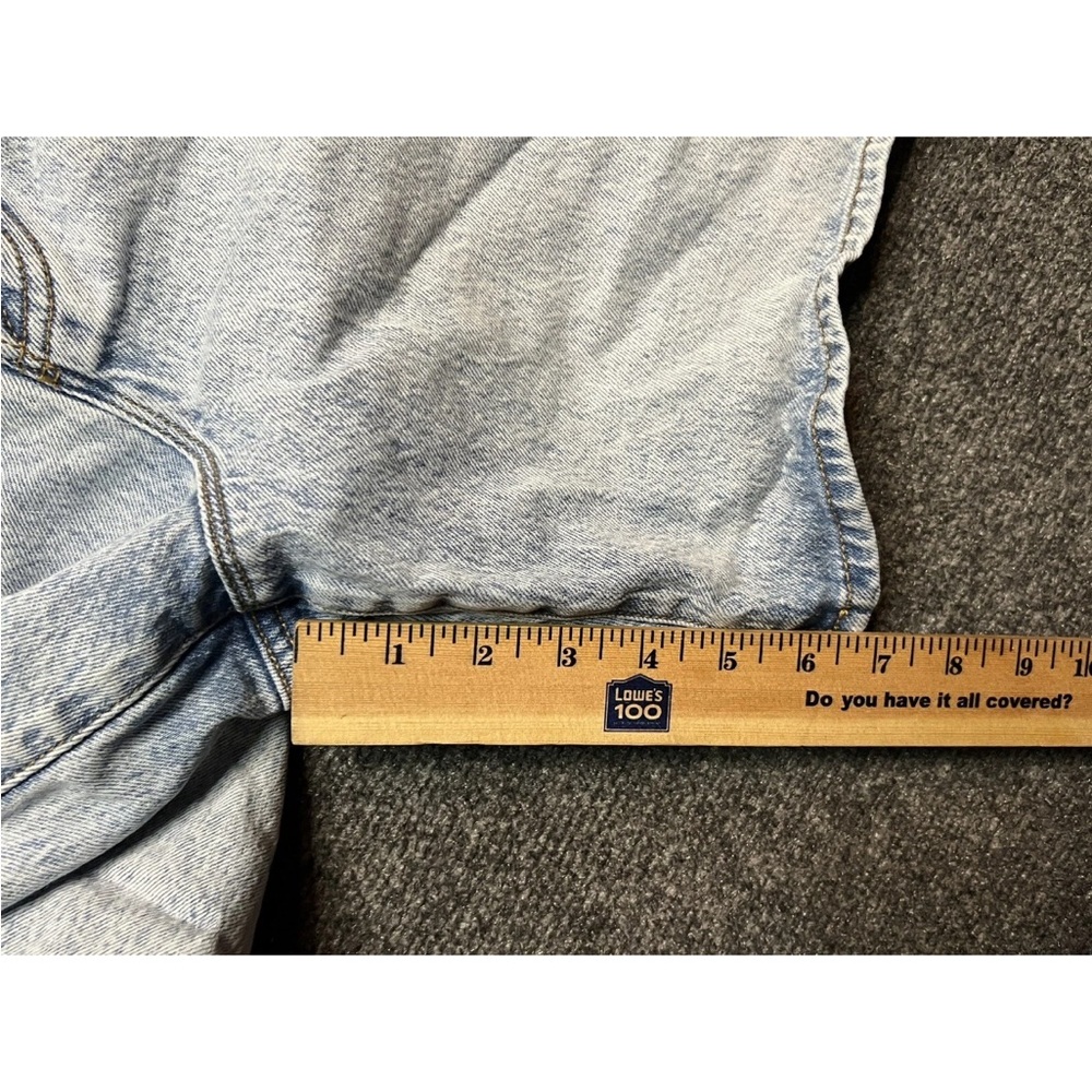 Torrid Shorts Jean Feel The Fit 18 Button Fly Plus Acid Wash Pockets - Picture 7 of 7
